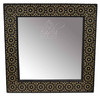 Square Shaped Bone Inlay Mirror - M-MOP040