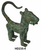 Sculpted Metal African Saber Tooth Tigers - HD235