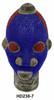 Handmade African Beaded Head Sculptures - HD238