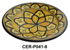 Large Hand Painted Ceramic Plates - CER-P041