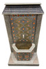 Metal and Orange Bone Wall Fountain - MBF501