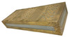 Rectangular Shaped Brass Wall Sconce - WL248