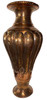 Tall Hand Designed Copper Vase - VA101