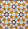 Yellow Moroccan Mosaic Tile Sheets - TM109