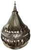 Large Intricately Designed Silver Tajine - HD269