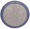 36 Inch Round Moroccan Tile Table Top - MTR503