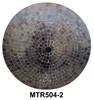 36 Inch Round Solid Color Tile Table Top - MTR504