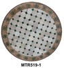 24 Inch Round Mosaic Tile Table Top - MTR519