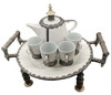 White Ceramic Tea Cup Set - TG048