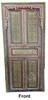 Multi-Color Hand Painted Wooden Door - HPD034