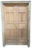 Vintage Hand Carved Wooden Door - CWD028