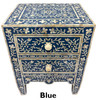 Modern Design Mother of Pearl Inlay Nightstand - MOP-NS003