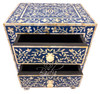 Modern Design Mother of Pearl Inlay Nightstand - MOP-NS003