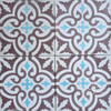Moroccan Multi-Color Cement Floor Tile - CT126