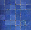 Blue Glazed Zellige Mosaic Tile - TM115