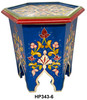 Small Colorful Hand Painted Side Tables - HP343