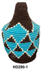 Handwoven Berber Baskets with Bright Vivid Colors - HD290