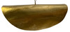 Flat Brass Open Light Fixture - LIG485