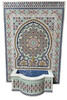 Extra Large Multi-Color Moroccan Mosaic Tile Water Fountain - MF817