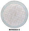 32 Inch Multi-Color Ceramic Tile Table Tops - MTR569