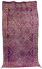 Purple Handwoven Moroccan Berber Rug - R019