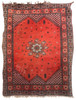 Red Multi-Color Handwoven Berber Rug - R039