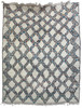 Small Multi-Color Moroccan Rug with Geometric Designs - R0189