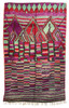 Vivid Color Rug with Tribal Designs - R0308