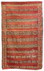 Red Multi-Color Hand Woven Kilim Rug - R0277