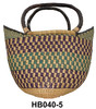 Handwoven African Straw Handbags - HB040