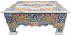 Hand Carved Multi Color Marble Coffee Table - MOP-ST151