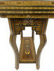 Handcrafted Syrian Design Gaming Table – Play Chess, Checkers & Backgammon - MOP-ST160