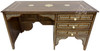 Hand Designed Wooden Inlaid Executive Desk - CW-CA028