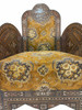 Elegant Mother of Pearl Inlay Chair with Upholstered Seat - MOP-CH033