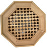 Hand Carved Moroccan Moucharabieh Wood Side Table - CW-ST079