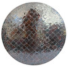 36 Inch Dark Brown Round Tile Table Top - MTR688