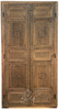 Stained Hand Carved Wooden Door - CWD069