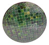 36 Inch Green Round Tile Table Top with Natural Shade Variations - MTR703 36 Inch Green Round Tile Table Top with Natural Shade Variations - MTR703