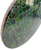 36 Inch Green Round Tile Table Top with Natural Shade Variations - MTR703 36 Inch Green Round Tile Table Top with Natural Shade Variations - MTR703