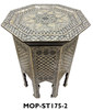 Moroccan Mother of Pearl Side Tables - MOP-ST175