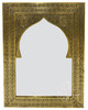 Rectangular Shaped Brass Engraved Mirror - M-EM040