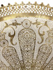 Large Intricately Designed Brass Wall Sconce - WL288