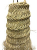 Tall Handwoven Cone shaped Raffia Lantern - RAF009