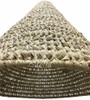 Handwoven Cone Shaped Raffia Lantern - RAF018