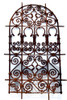 Wrought Iron Arch Top Panel - IP003