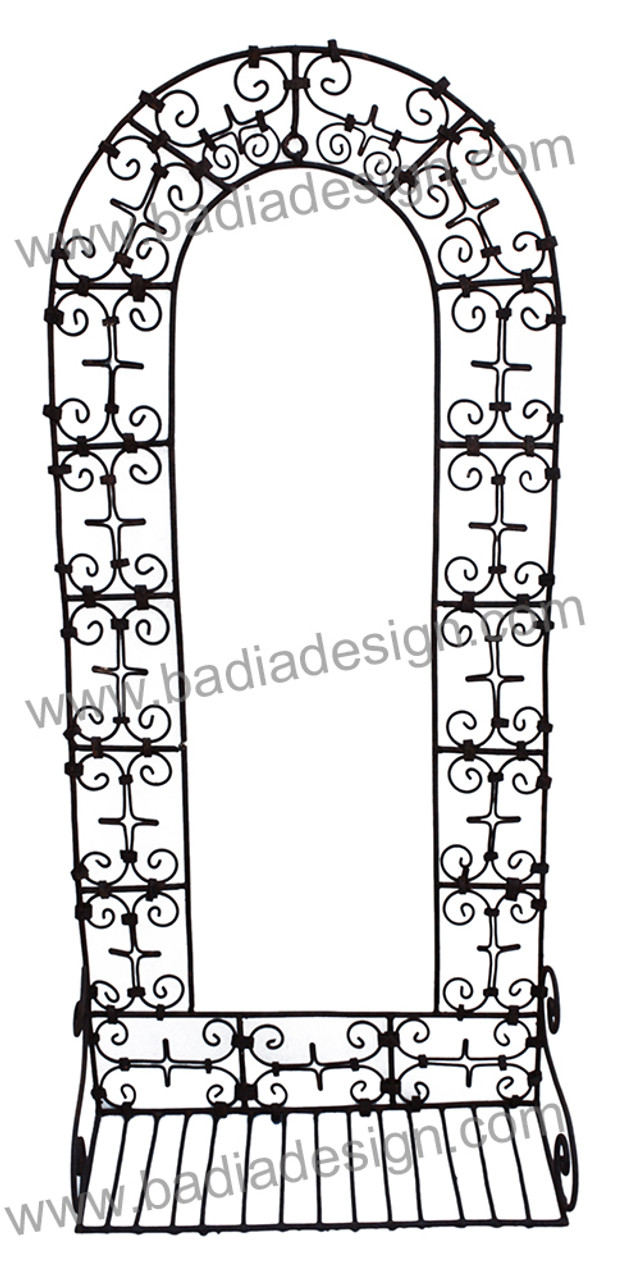 Wrought Iron Wall Shelf - IP014