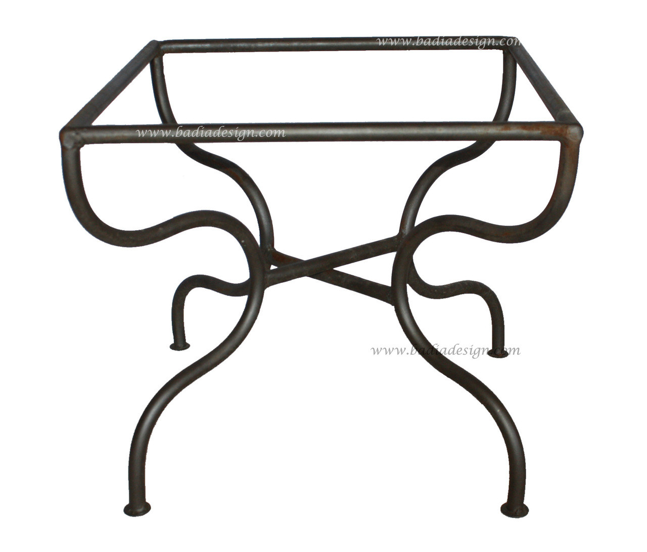 Square Wrought Iron Table Base - TB27