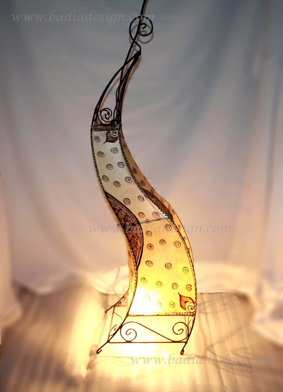 Moroccan Henna Floor Lamp - HL008