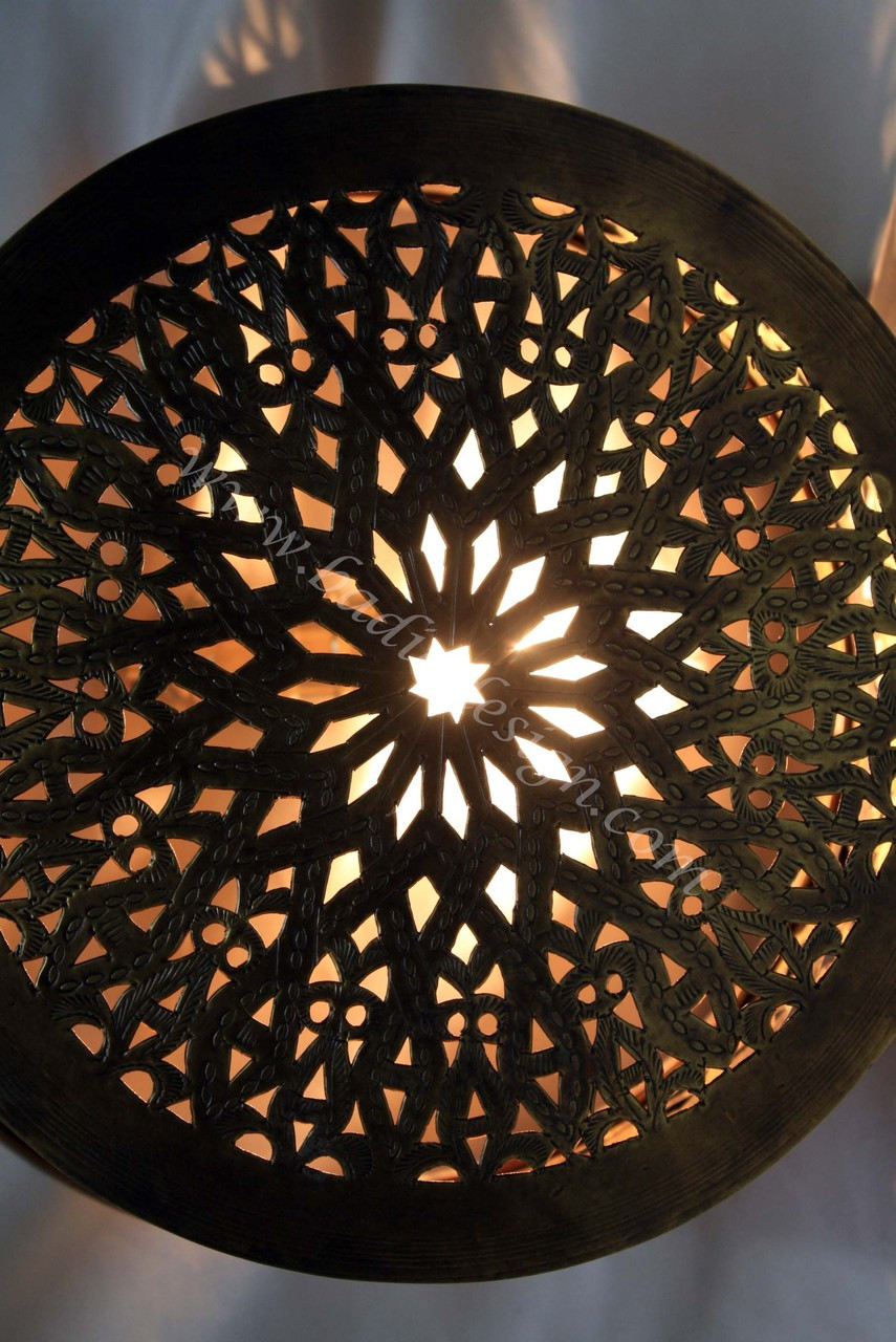 Hand Designed Brass Ceiling Light - WL145