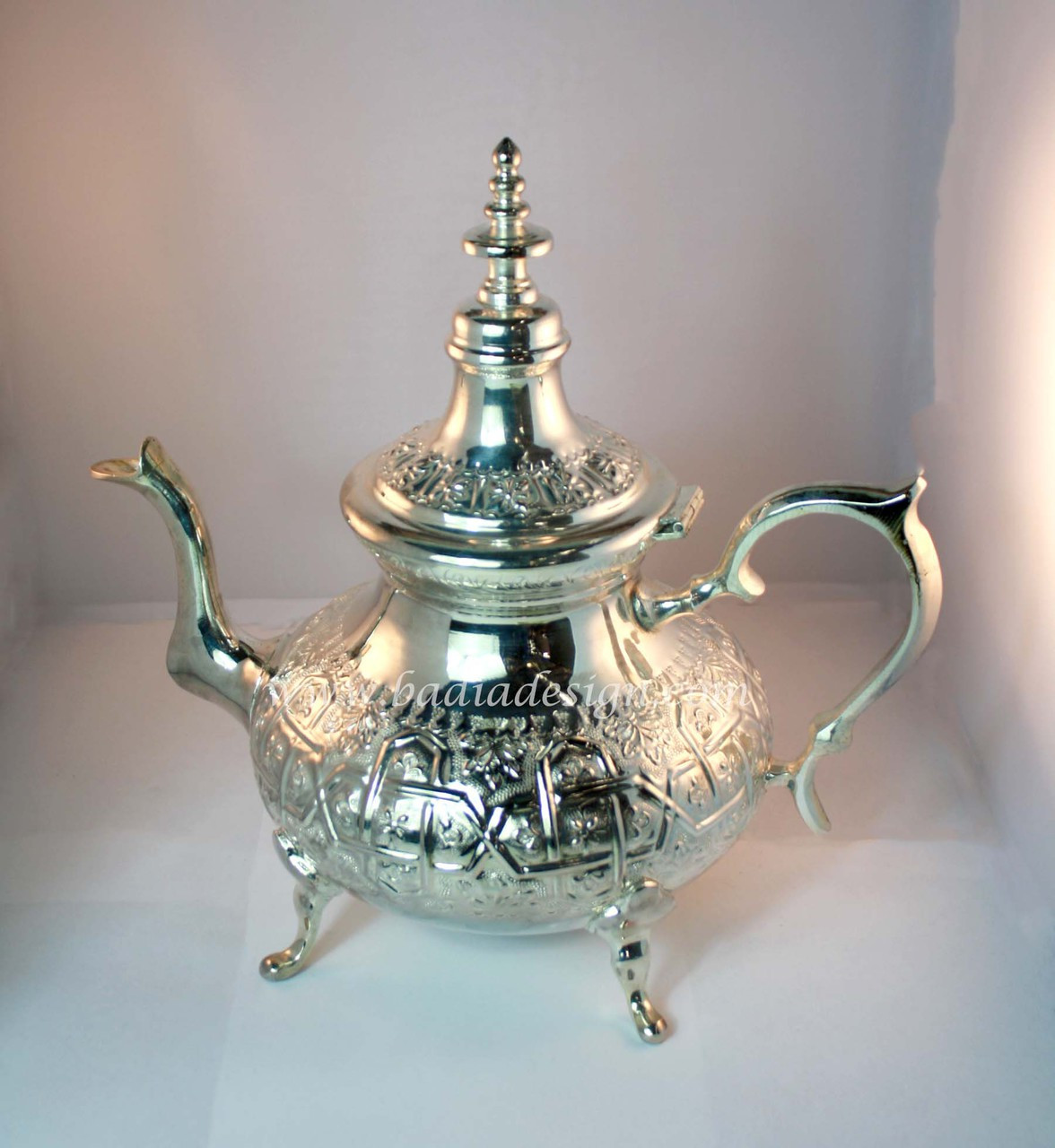 Traditional Moroccan Silver Teapot - HD154